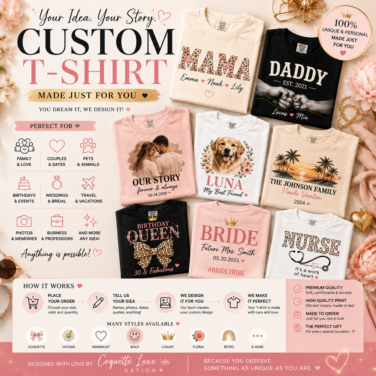 Custom & Personalized T-Shirts
