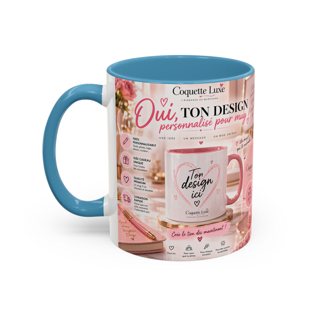 Personalized Coffee Mug — Custom Design, Photo & Name | 11oz