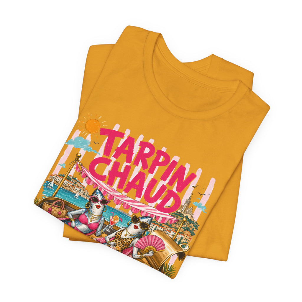Tarpin Chaud | T-shirt Marrant Sardines de Marseille | T-shirt d'été Côte d'Azur