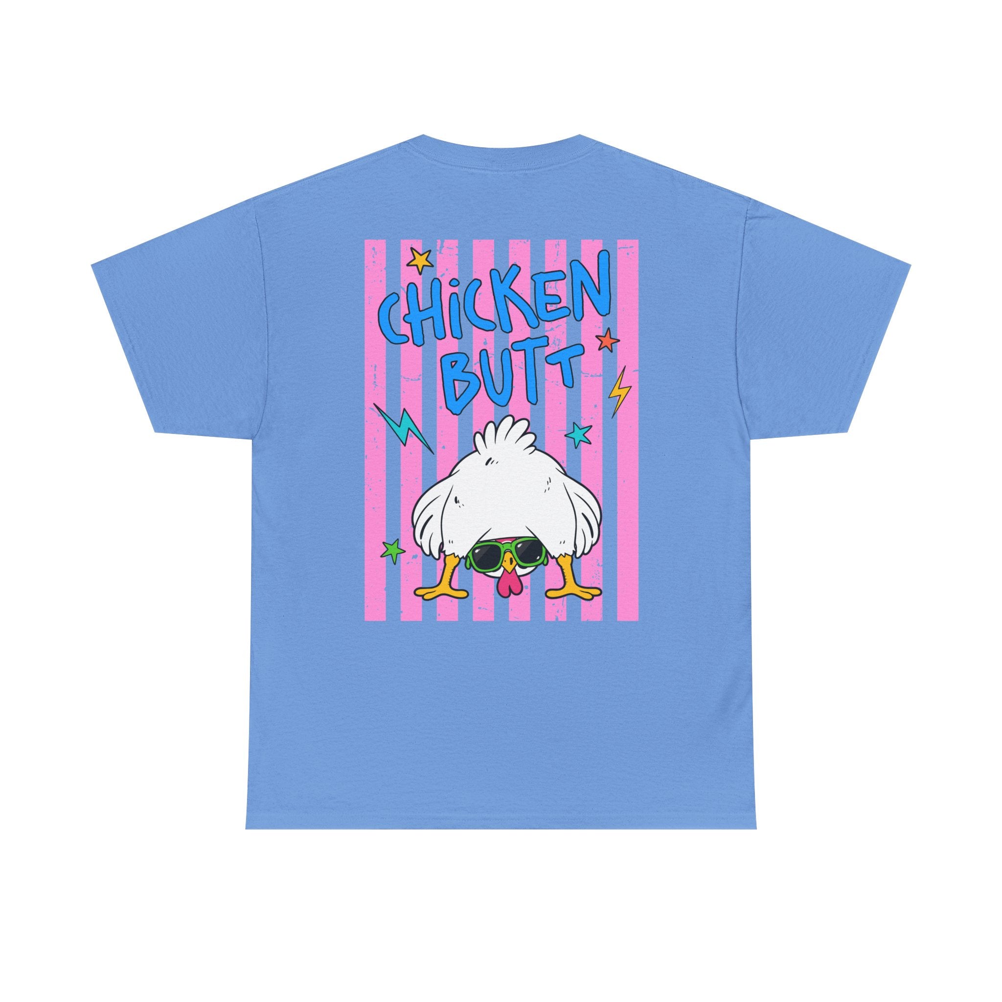 Guess What Chicken Butt Tee | Funny Chicken Graphic Shirt