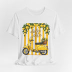 Dolce Vita Lemon Scooter Tee — Vintage Italian Vespa Graphic T-Shirt
