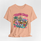 T-shirt – Tee-shirt graphique « Tarpin Chaud » ambiance tropicale plage