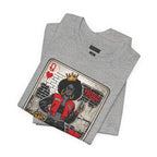Queen of Hearts Playing Card Tee | Retro Street Art Queen, Love Hearts Design
