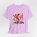 Floating Lobster Graphic Tee — "Current Mood: Floating" Summer Shirt