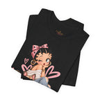 Betty Boop Pink Sneakers Graphic Tee