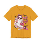 Cute Ghost Halloween T-Shirt | Too Cute to Be Spooky | Coquette Luxe