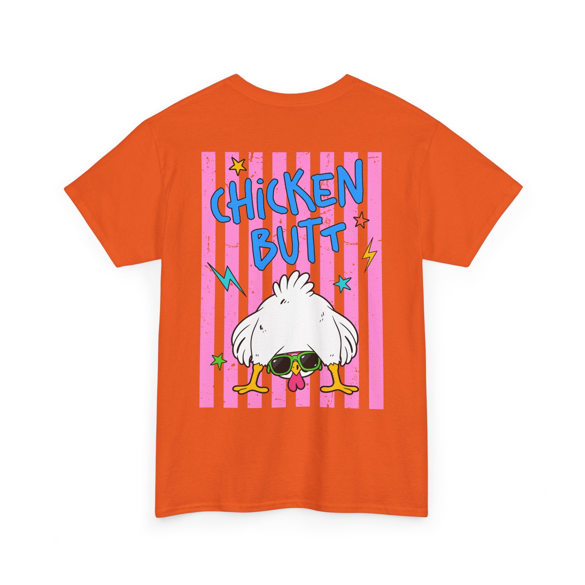 Guess What Chicken Butt Tee | Funny Chicken Graphic Shirt