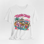 T-shirt – Tee-shirt graphique « Tarpin Chaud » ambiance tropicale plage