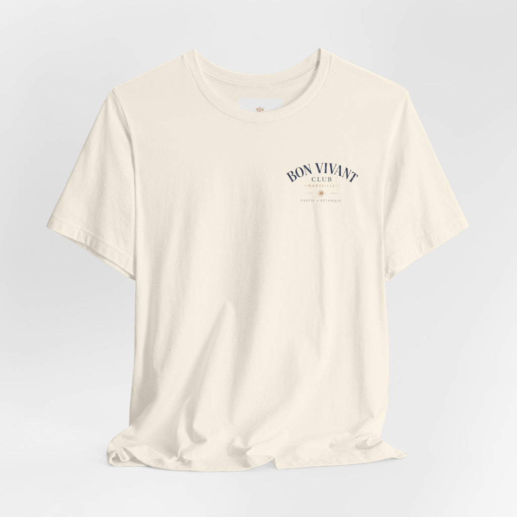Bon Vivant Club Tee — "L'Art de Vivre à Marseille" – Pastis & Pétanque