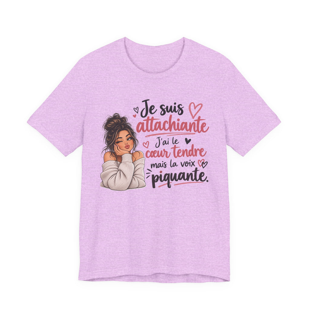 Je suis attachiante French Graphic T-Shirt