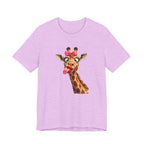 Funny Giraffe Tongue Tee — Cute Animal Graphic T-Shirt