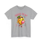 Squeeze The Day Lemon Graphic Tee | Retro Cartoon Fruit Shirt