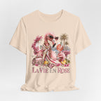 La Vie en Rose Flamingo Tee