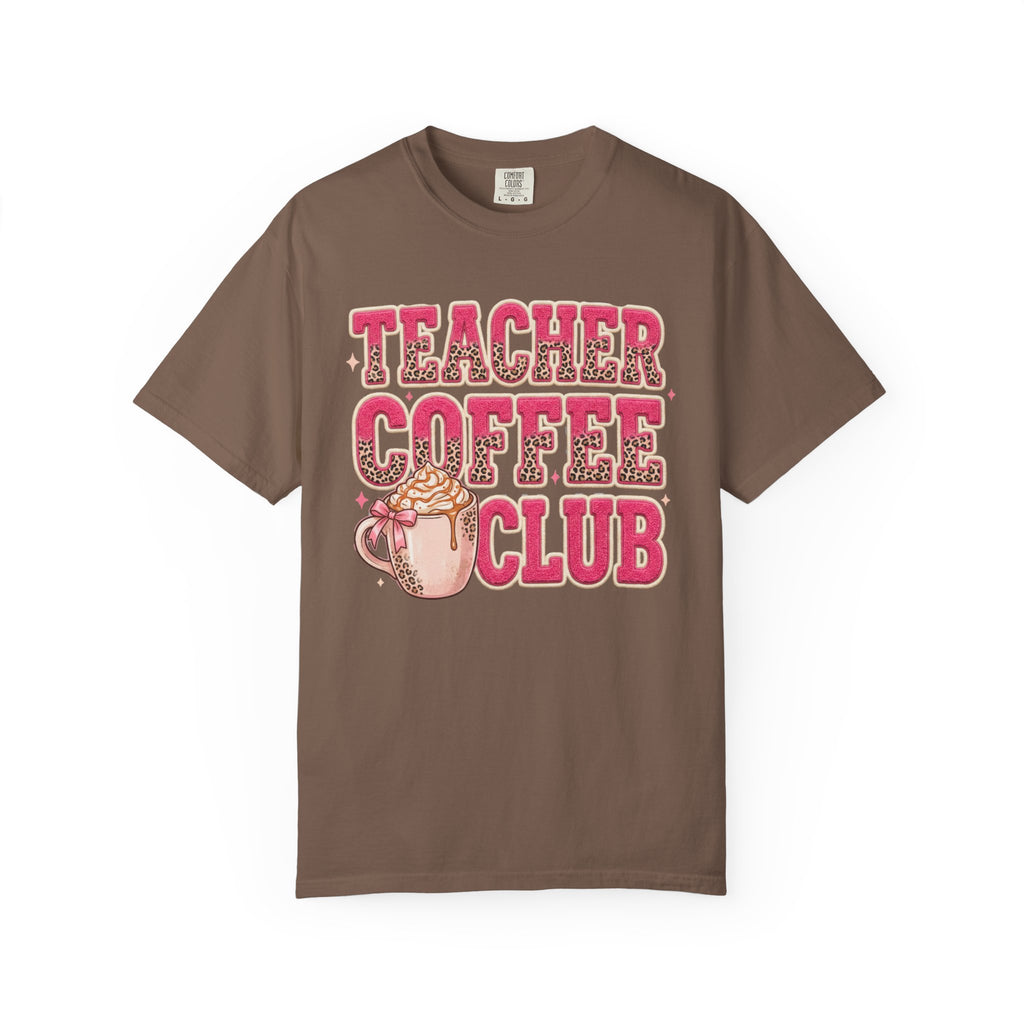 Teacher Coffee Club T-shirt | Coffee Mug Graphic, Teacher Tee