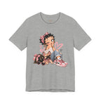 Betty Boop Pink Sneakers Graphic Tee