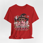 Spooky But Make It Feral Tee — Cute Witch Cat Halloween T-Shirt
