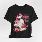 Cute Pink Ghost Halloween T-Shirt | Coquette Luxe