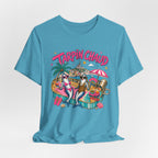 T-shirt – Tee-shirt graphique « Tarpin Chaud » ambiance tropicale plage