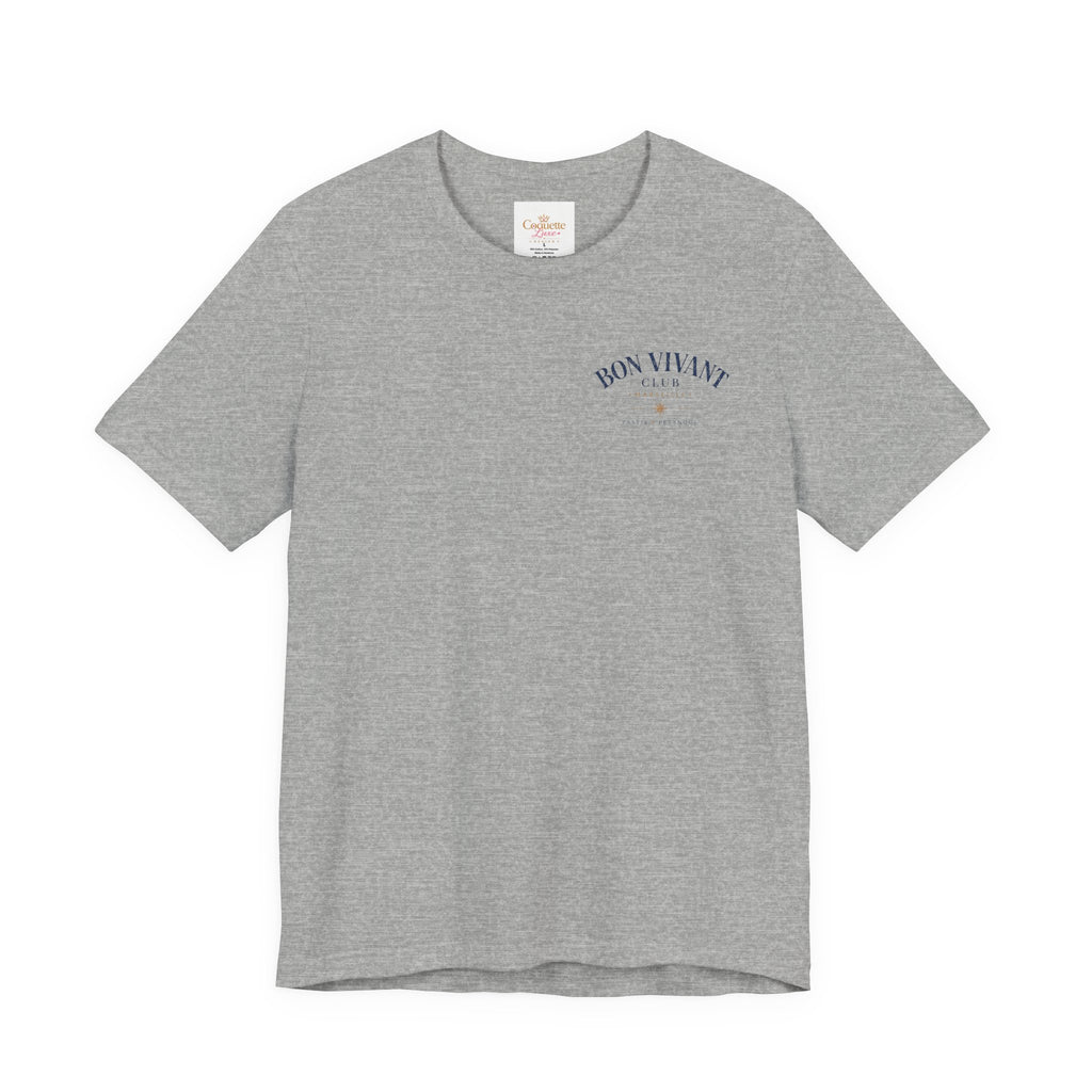 Bon Vivant Club Tee — "L'Art de Vivre à Marseille" – Pastis & Pétanque