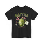 Matcha Latte T-Shirt | Iced Matcha Cup Graphic, Green Tea Tee