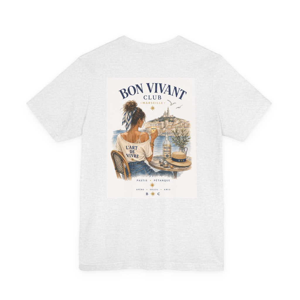 Bon Vivant Club Tee — "L'Art de Vivre à Marseille" – Pastis & Pétanque