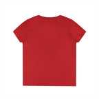 American Flag Leopard Heart T-Shirt | V-Neck Patriotic Tee