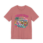 T-shirt – Tee-shirt graphique « Tarpin Chaud » ambiance tropicale plage