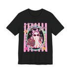 Boo-Jee Ghost Tee — Kawaii Fashion Ghost Graphic T-Shirt with Purse & Coffee