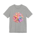 Rainbow Starfish T-Shirt | Colorful Seashell Beach Art