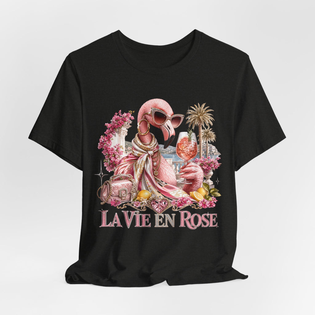 La Vie en Rose Flamingo Tee