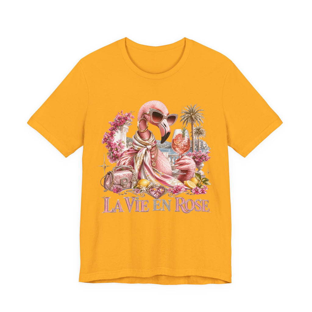 La Vie en Rose Flamingo Tee