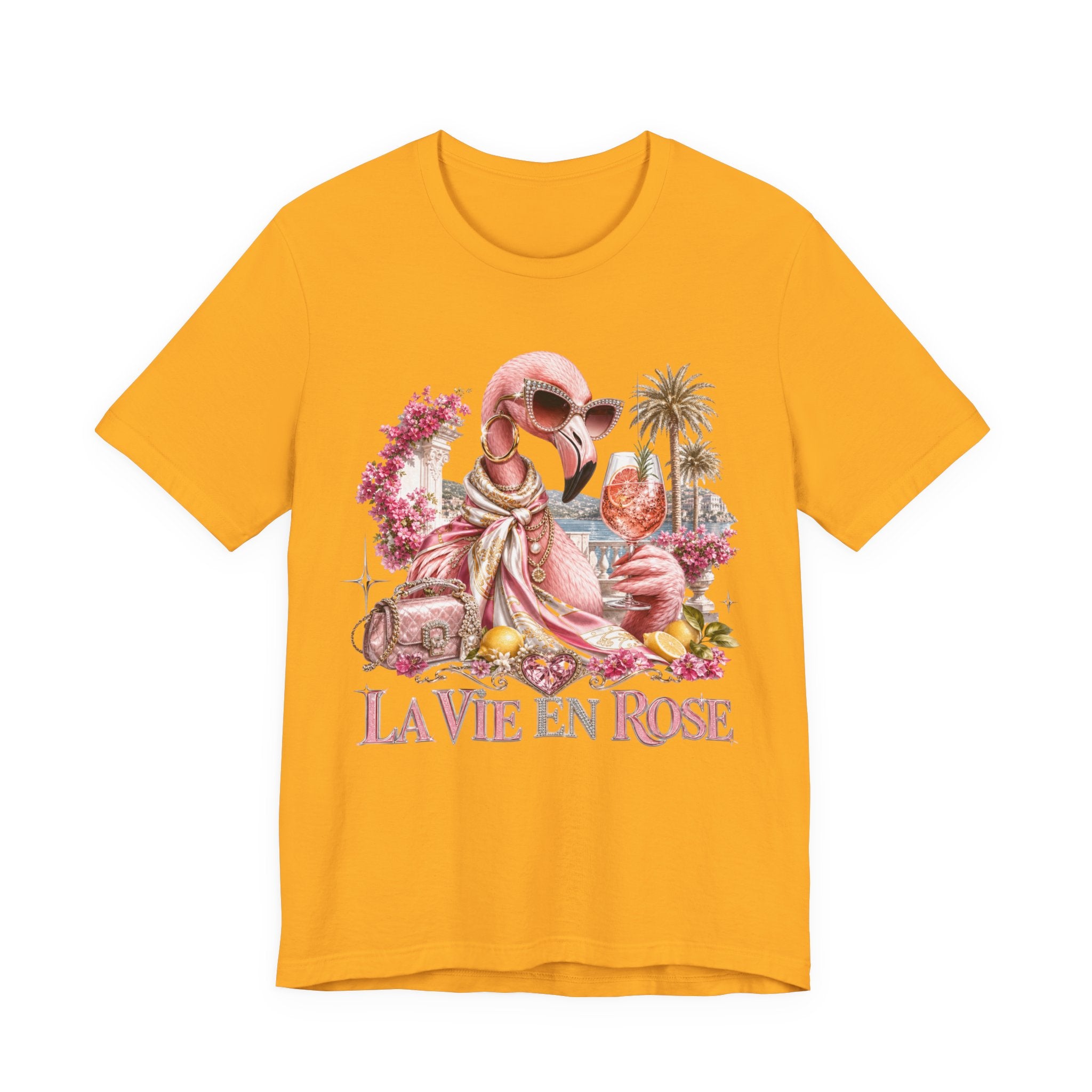 La Vie en Rose Flamingo Tee