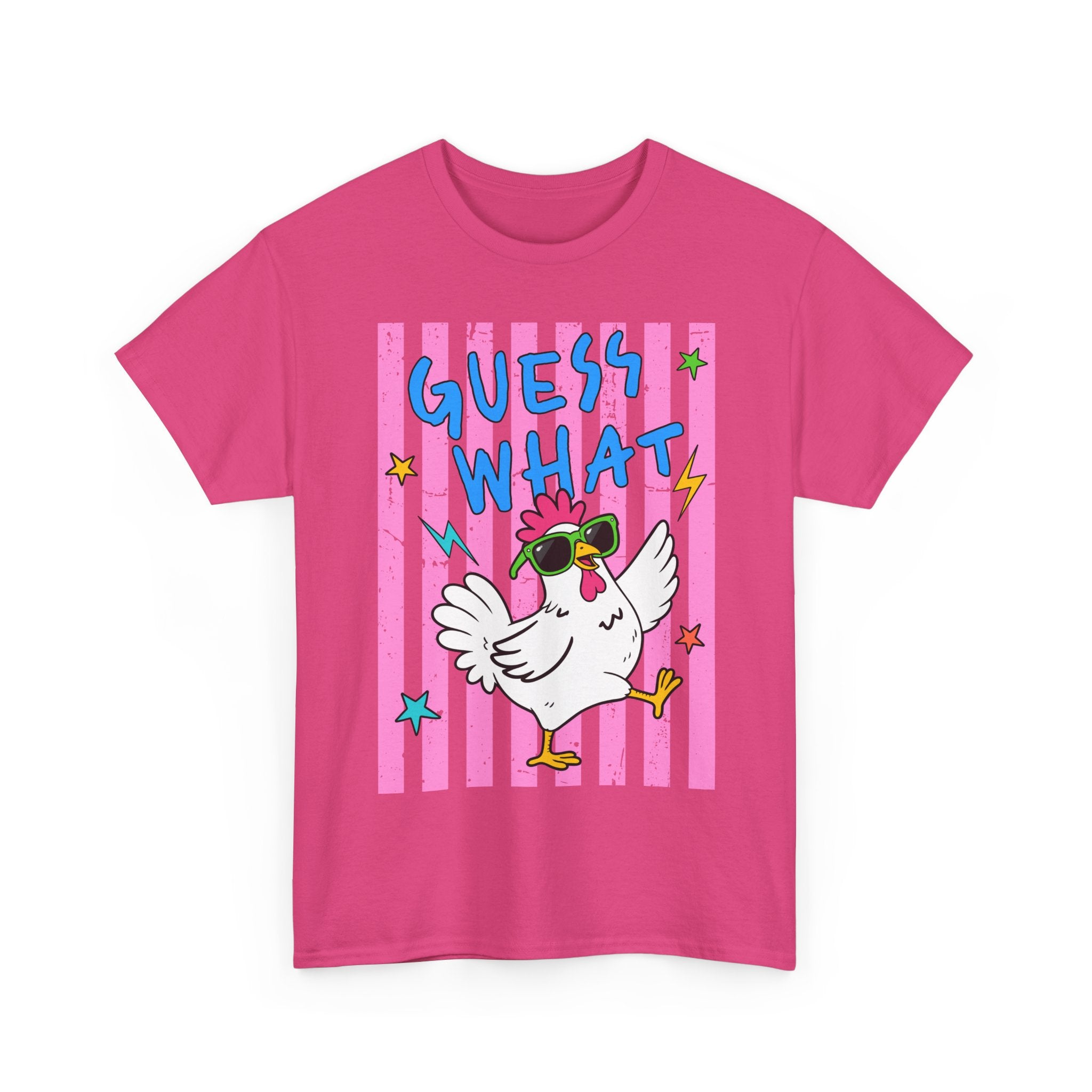 Guess What Chicken Butt Tee | Funny Chicken Graphic Shirt
