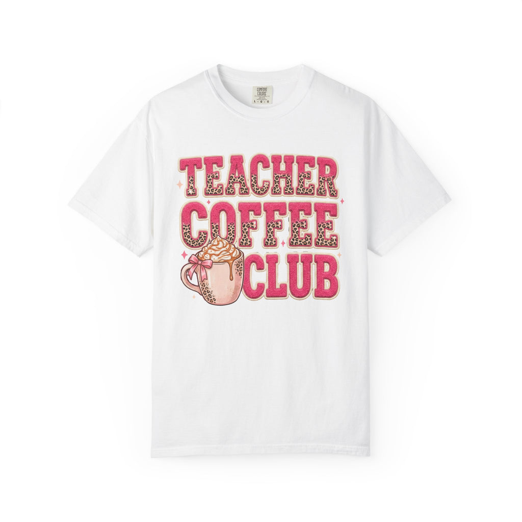 Teacher Coffee Club T-shirt | Coffee Mug Graphic, Teacher Tee