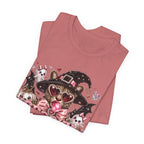Spooky But Make It Feral Tee — Cute Witch Cat Halloween T-Shirt