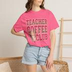 Teacher Coffee Club T-shirt | Coffee Mug Graphic, Teacher Tee