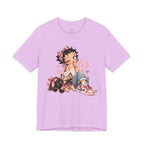 Betty Boop Pink Sneakers Graphic Tee