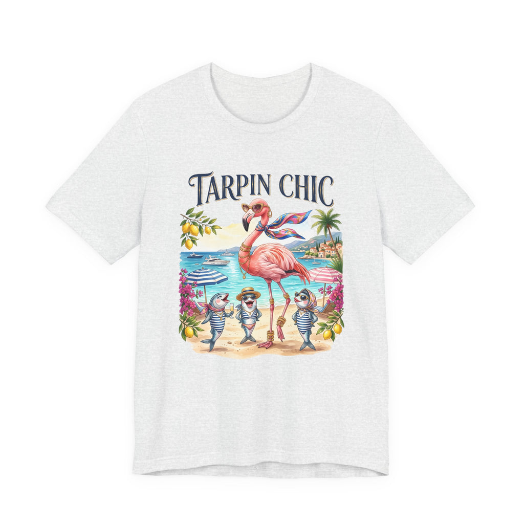T-shirt Tarpin Chic Flamant Rose