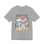 T-shirt Tarpin Chic Flamant Rose