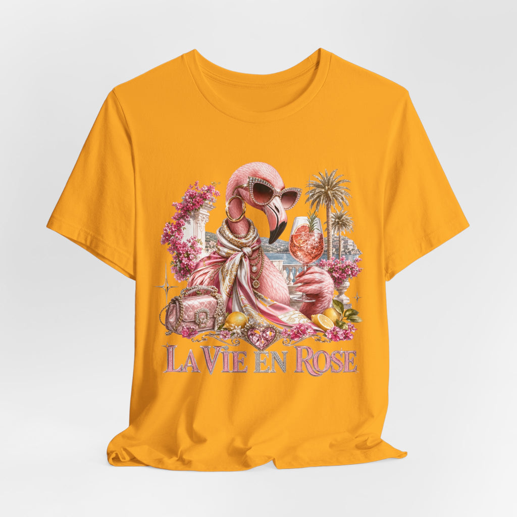 La Vie en Rose Flamingo Tee