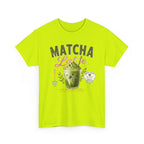 Matcha Latte T-Shirt | Iced Matcha Cup Graphic, Green Tea Tee