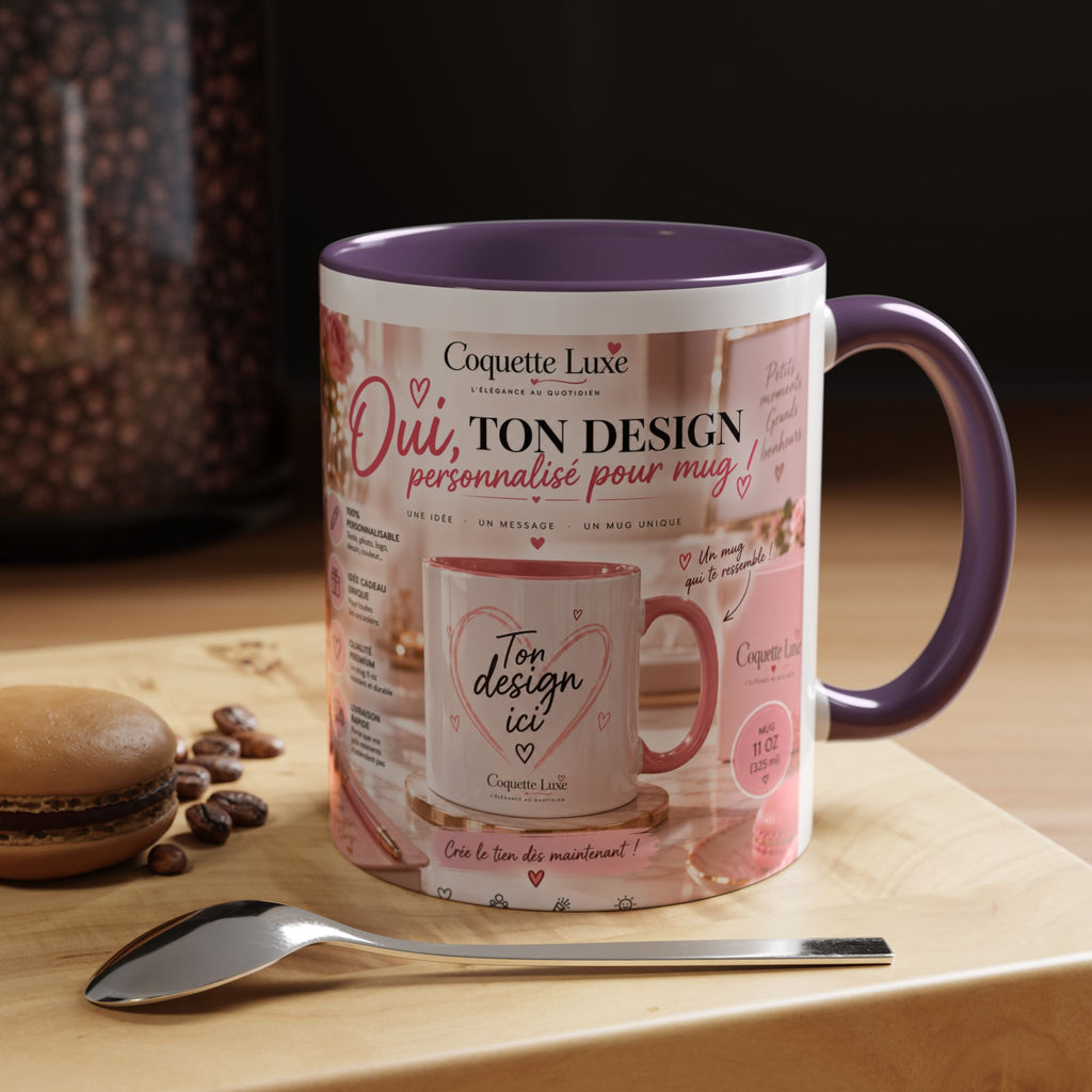 Personalized Coffee Mug — Custom Design, Photo & Name | 11oz