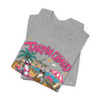 T-shirt – Tee-shirt graphique « Tarpin Chaud » ambiance tropicale plage