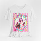 Boo-Jee Ghost Tee — Kawaii Fashion Ghost Graphic T-Shirt with Purse & Coffee