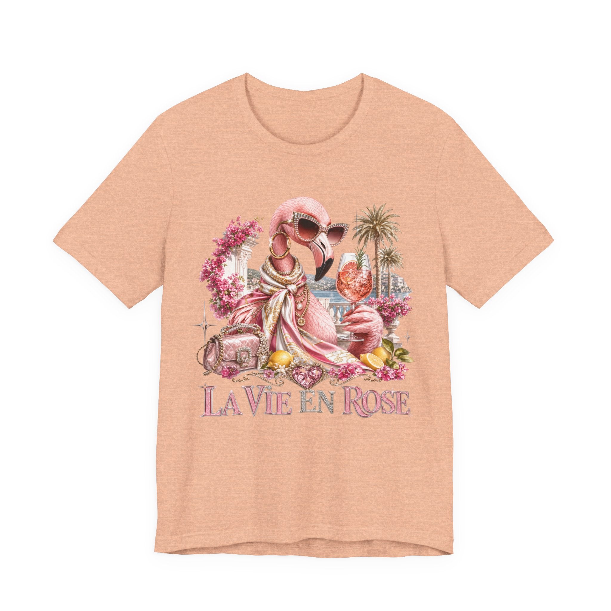 La Vie en Rose Flamingo Tee