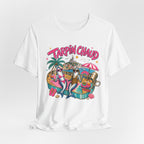 T-shirt – Tee-shirt graphique « Tarpin Chaud » ambiance tropicale plage