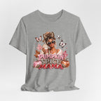 Pumpkin Spice Mama Tee | Cozy Fall Graphic T-Shirt for Women | Cute Autumn Coffee Lover Shirt