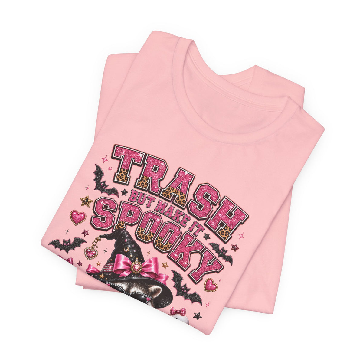 Trash Spooky Tee — Cute Raccoon Halloween Pumpkin Shirt