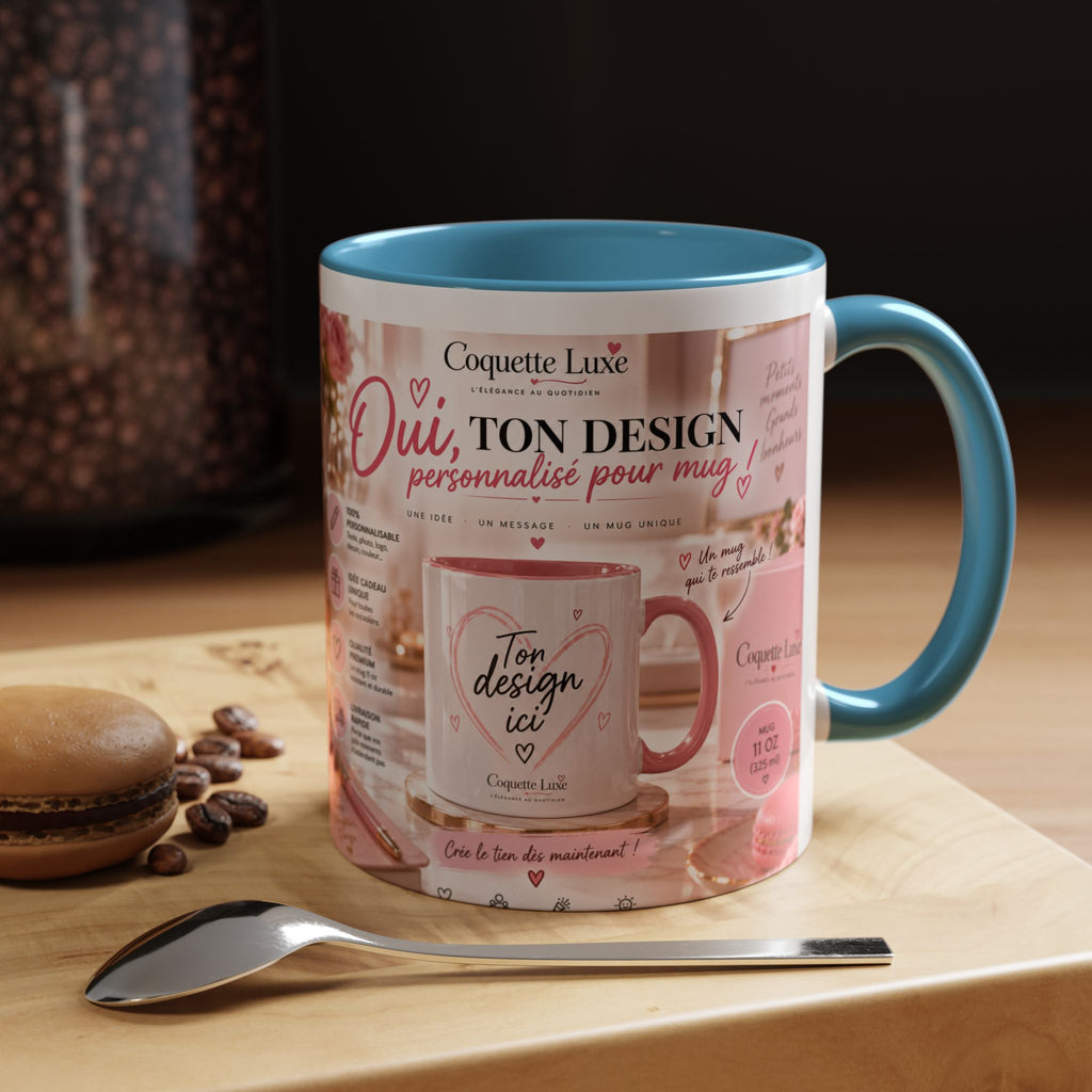 Personalized Coffee Mug — Custom Design, Photo & Name | 11oz