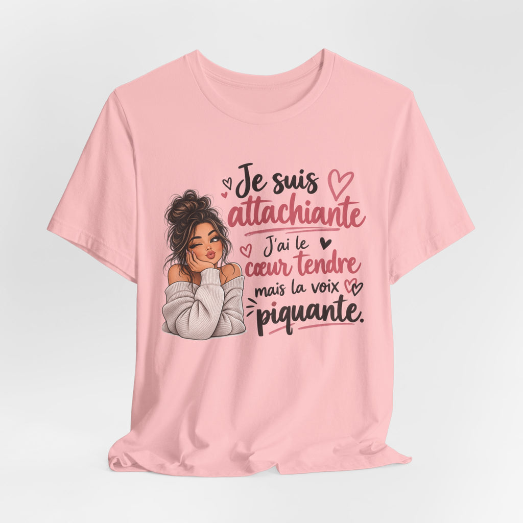 Je suis attachiante French Graphic T-Shirt